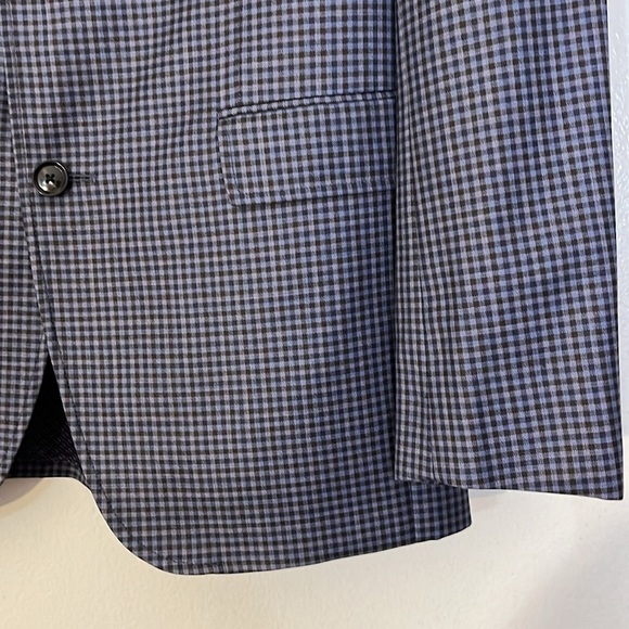 Ted Baker Endurance | Jay wool sport coat/suit jacket Plaid Men’s size 40R - Picture 3 of 13
